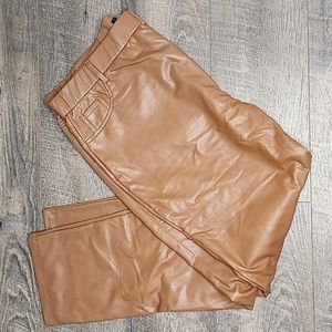 Faux leather pants. CUTE! Size 1x-3x. Also available in black.